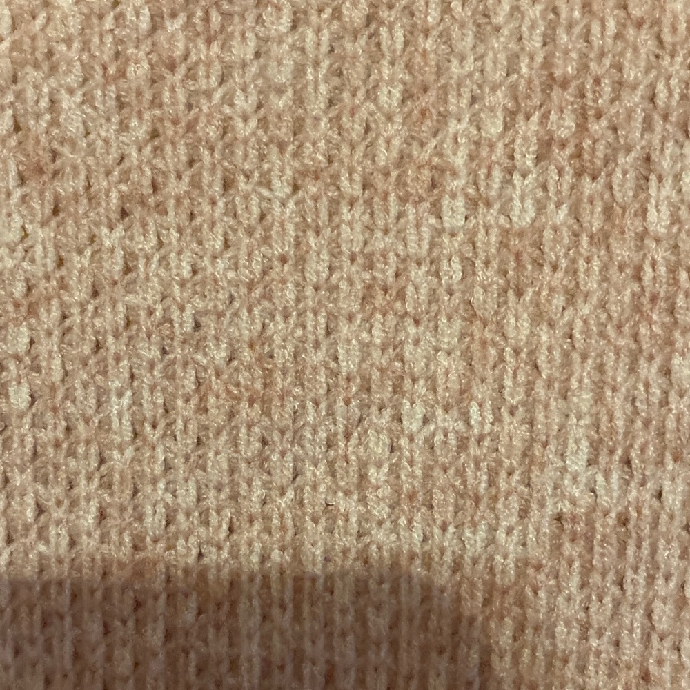 CeCe Blush Ruffle Hem Sweater Large - Picture 6 of 7